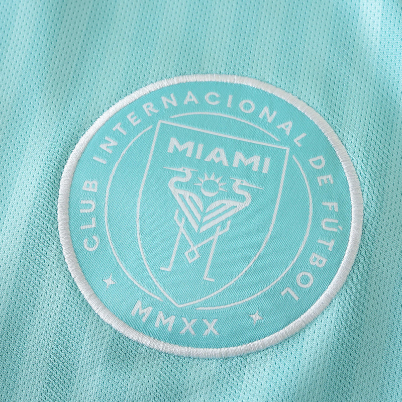 Inter Miami Third Away Shirt 24/25 - Kids Fan Blue