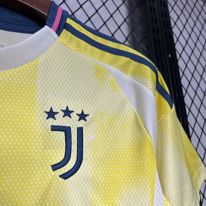 Juventus Away Shirt 24/25 - Men's Fan Yellow