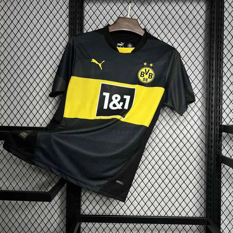 Borussia Dortmund Away Shirt 24/25 - Men's Fan Black