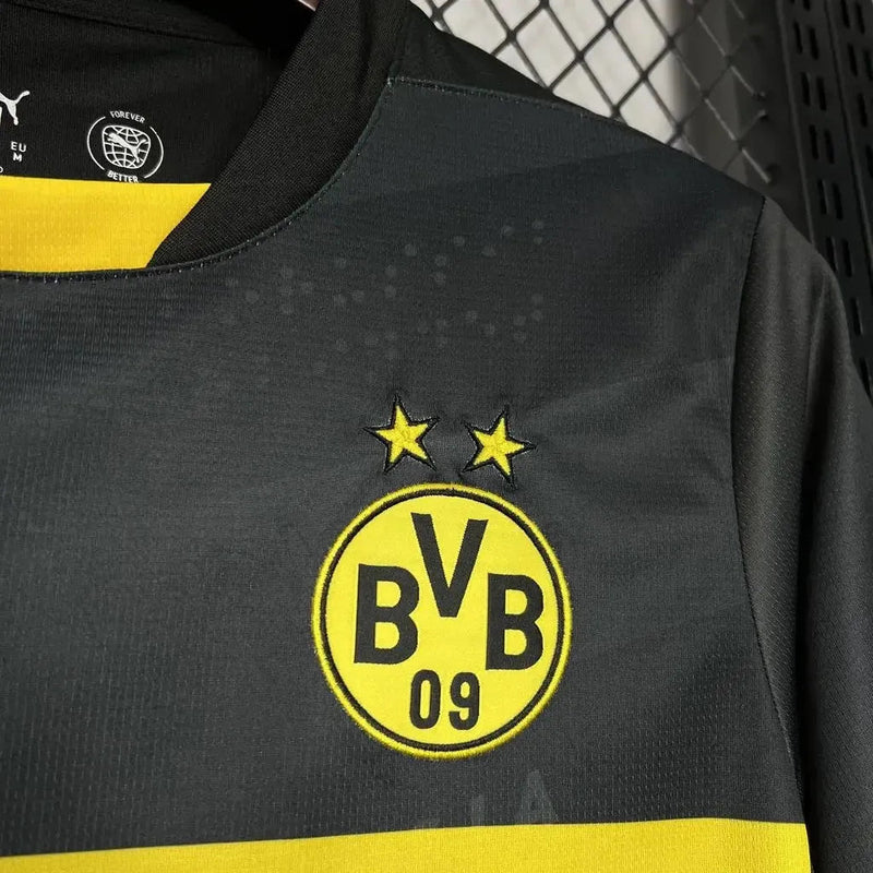 Borussia Dortmund Away Shirt 24/25 - Men's Fan Black