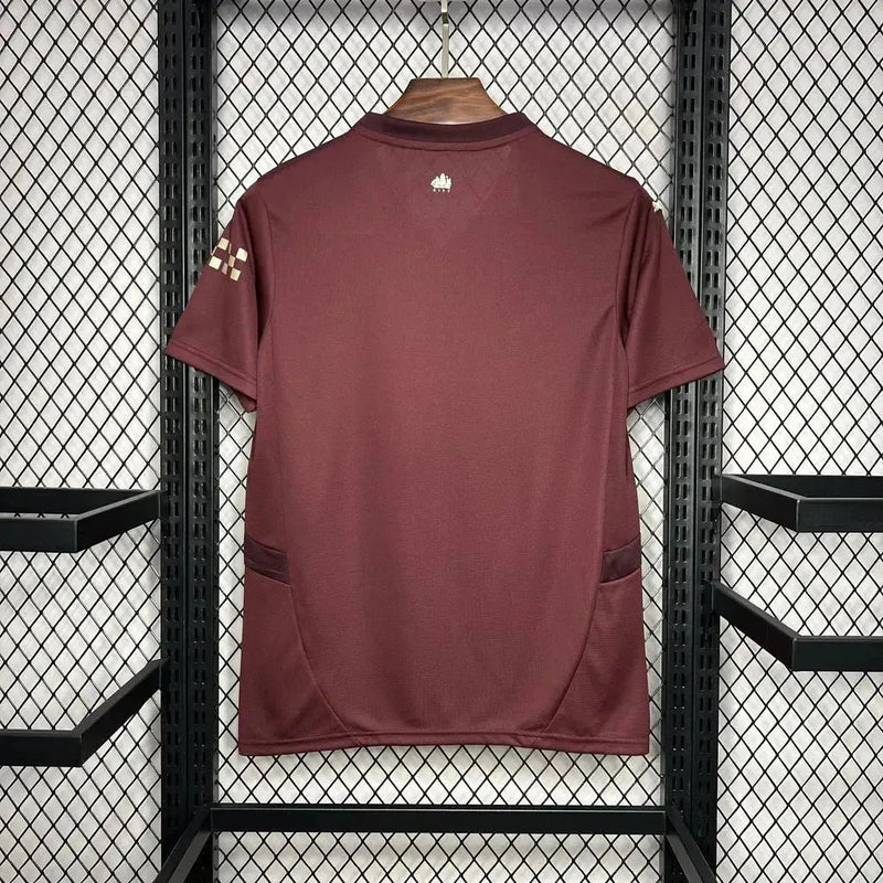 Manchester City Third Away Shirt 24/25 - Men's Fan Shirt Wine/Red