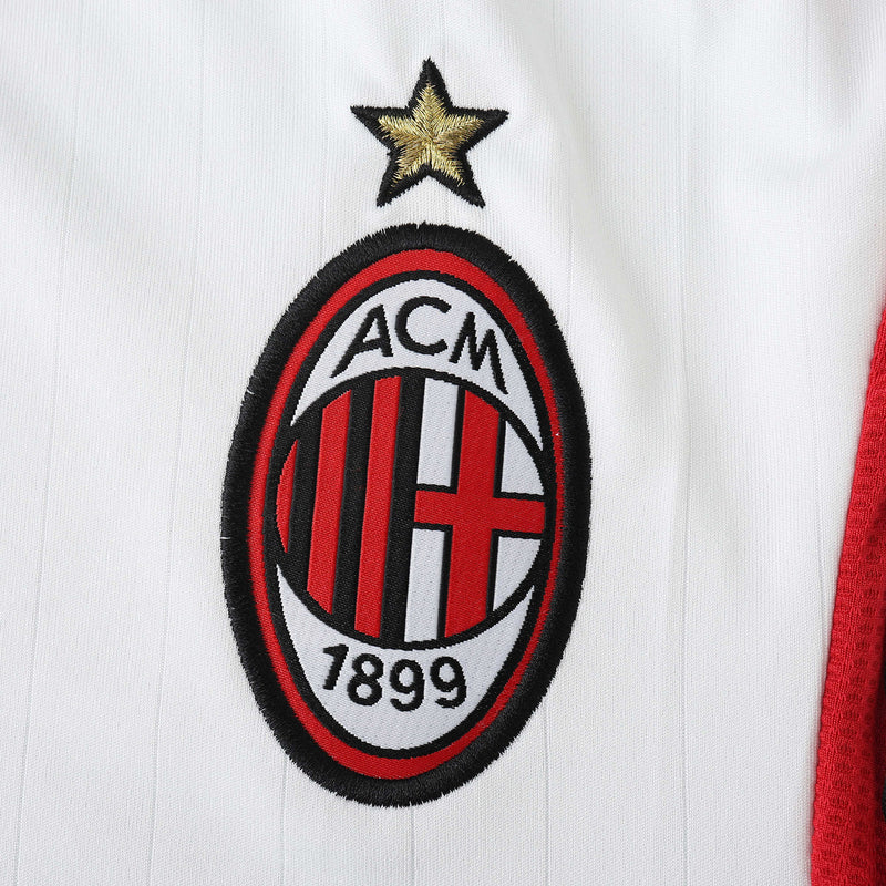 AC Milan Retro Away Shirt 2006/07 - Kids Fan Shirt White