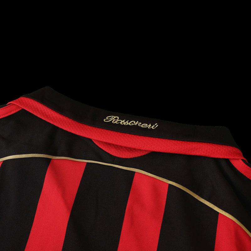AC Milan Retro Home Shirt 2006/07 - Kids Fan Shirt Gold