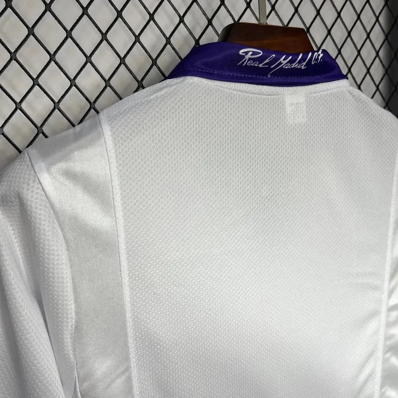 Real Madrid Retro Home Shirt 1997/98 - Men's White Fan Shirt