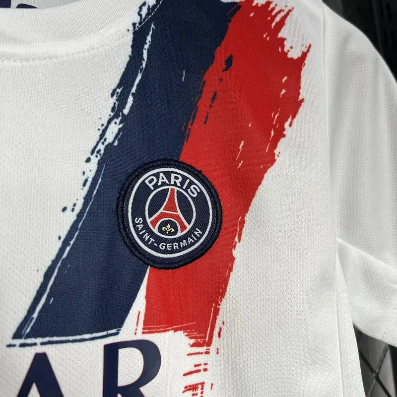PSG Away Shirt 24/25 - Kids Fan White