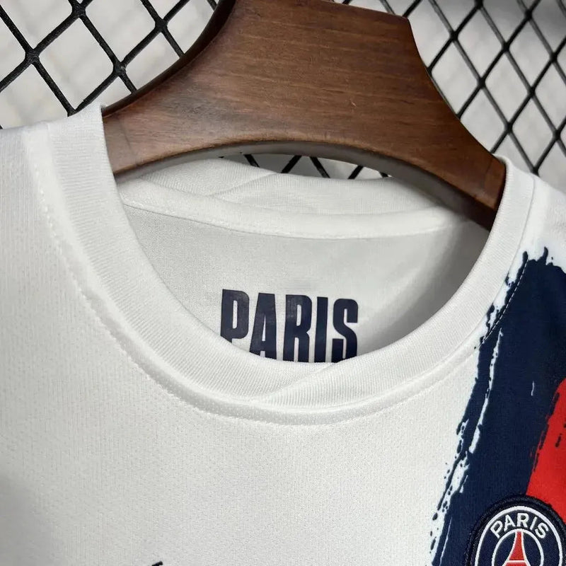 PSG Away Shirt 24/25 - Kids Fan White