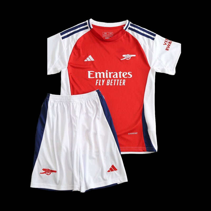 Arsenal Home Shirt 24/25 - Kids Fan Shirt Red and White