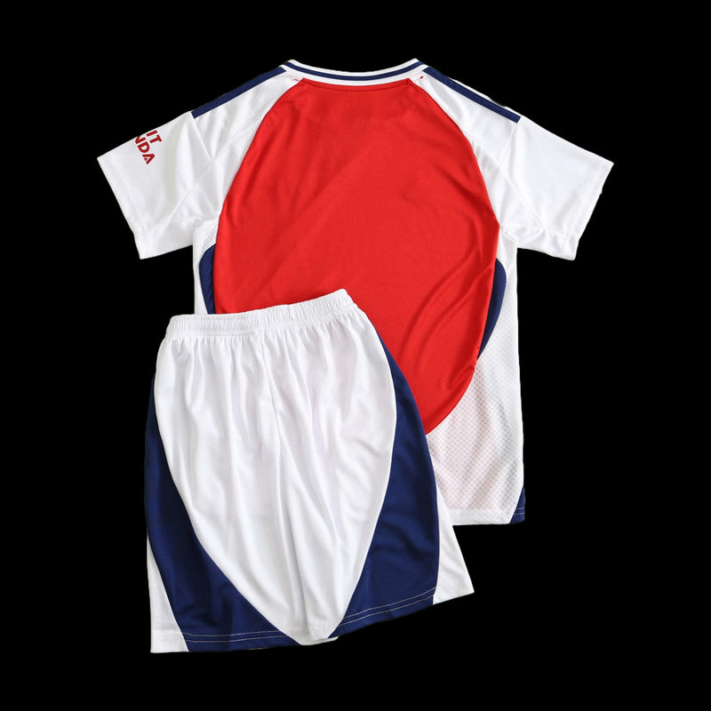 Arsenal Home Shirt 24/25 - Kids Fan Shirt Red and White