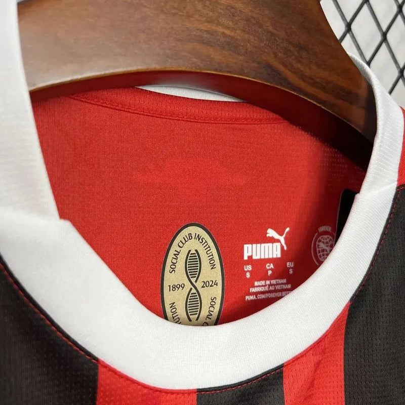 AC Milan Home 24/25 Shirt - Men's Fan Shirt Red