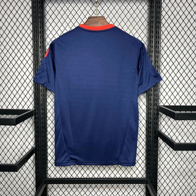 Manchester United Training Shirt 24/25 - Men's Fan Dark Blue