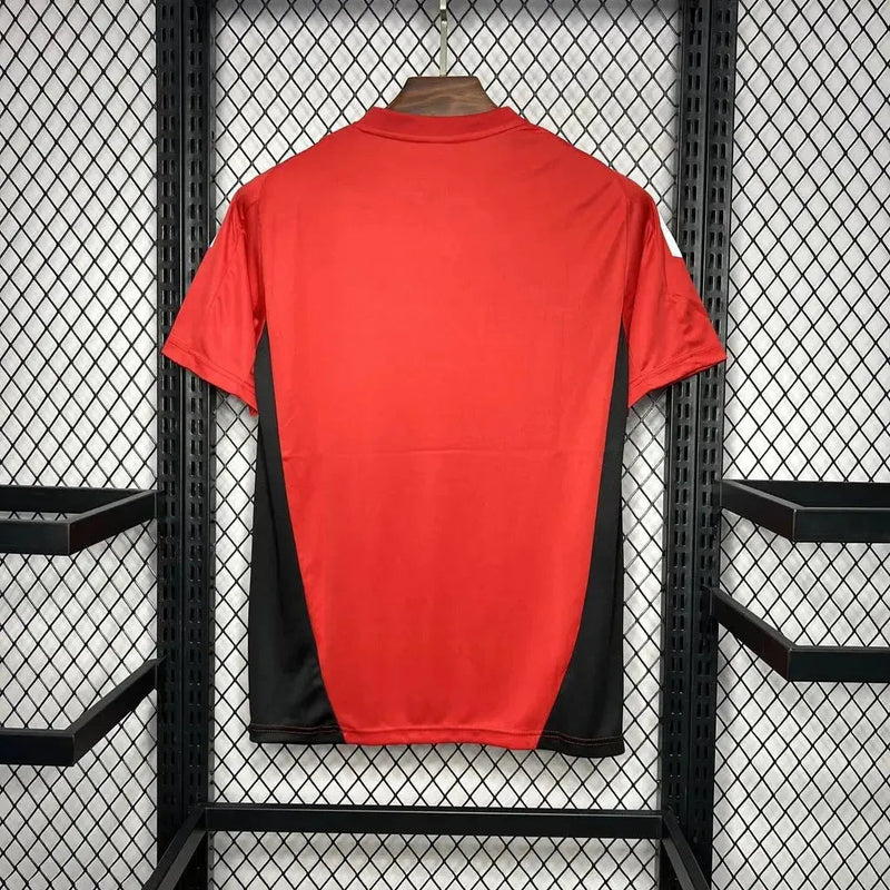 Manchester United Training Shirt 24/25 - Men's Fan Red and Black