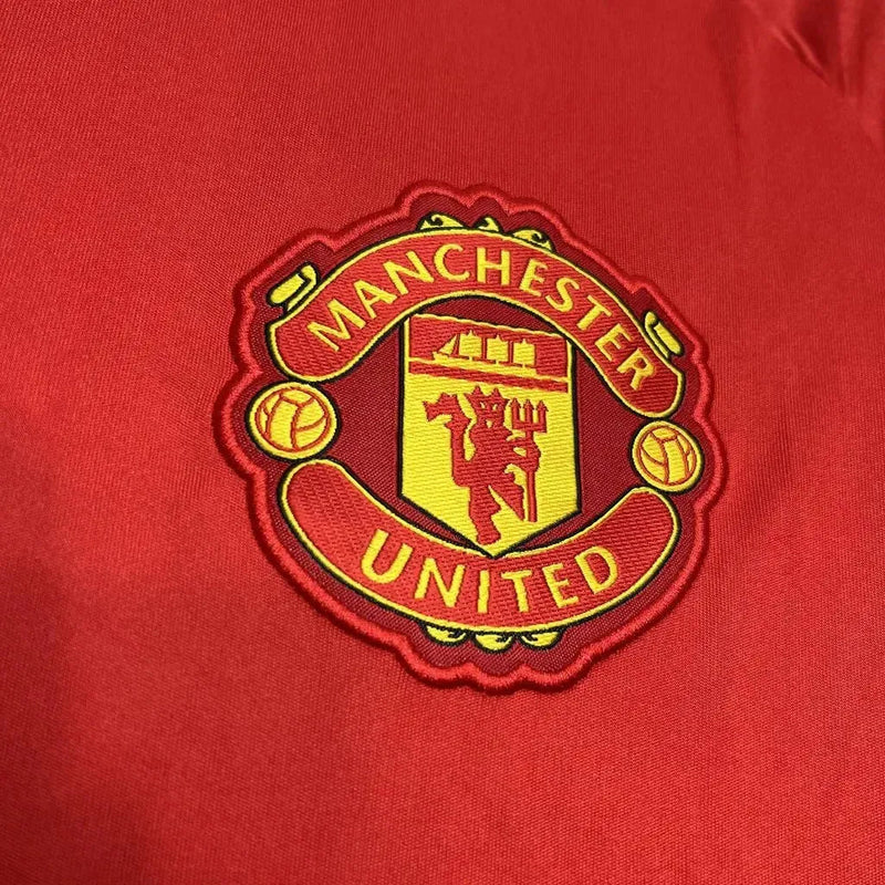 Manchester United Training Shirt 24/25 - Men's Fan Red and Black