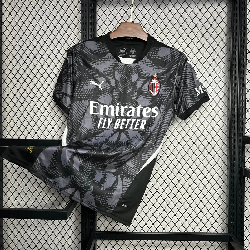 AC Milan Goalkeeper Shirt 24/25 - Men's Fan Black