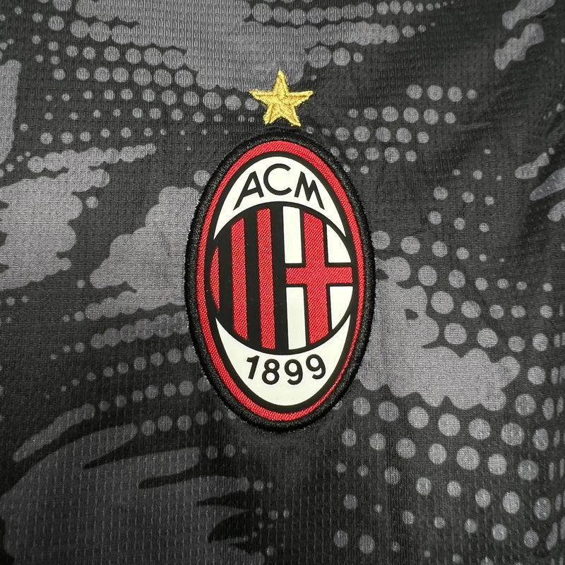 AC Milan Goalkeeper Shirt 24/25 - Men's Fan Black