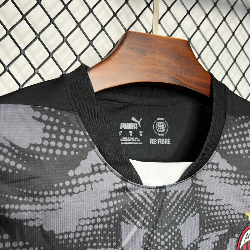 AC Milan Goalkeeper Shirt 24/25 - Men's Fan Black