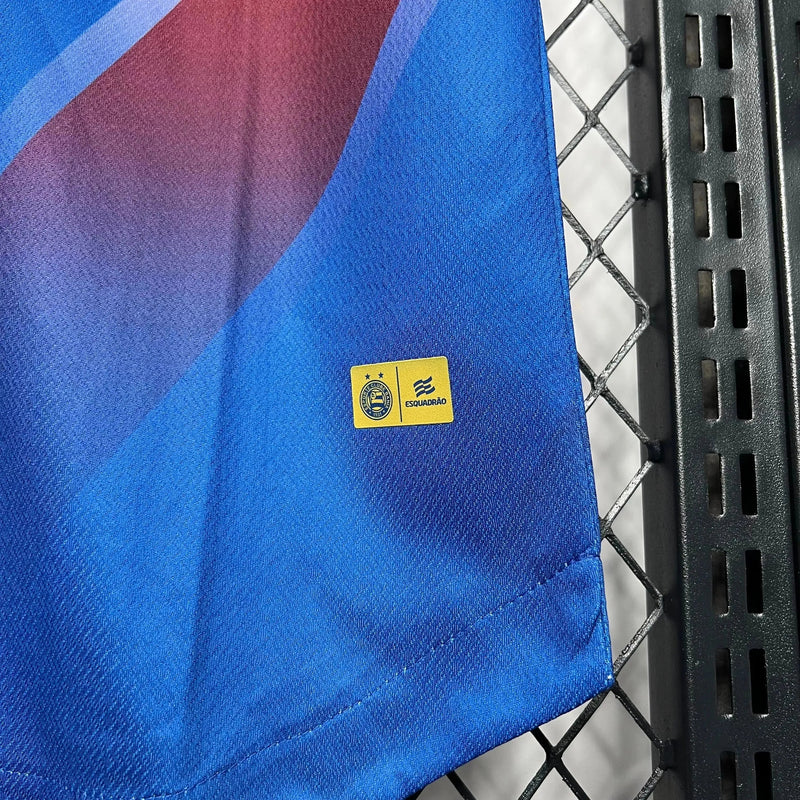 Bahia Away Shirt 24/25 - Men's Fan Blue and Red