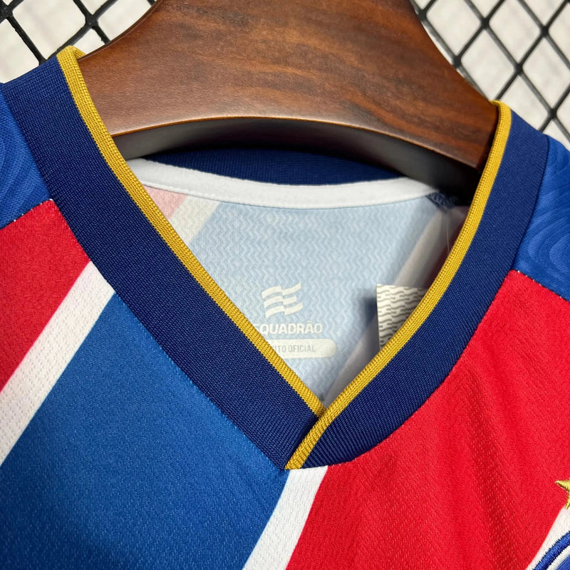 Bahia Away Shirt 24/25 - Men's Fan Blue and Red