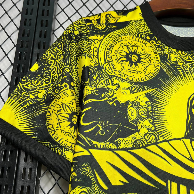 Brazil Special Edition Christ the Redeemer Shirt - Men's Fan Yellow