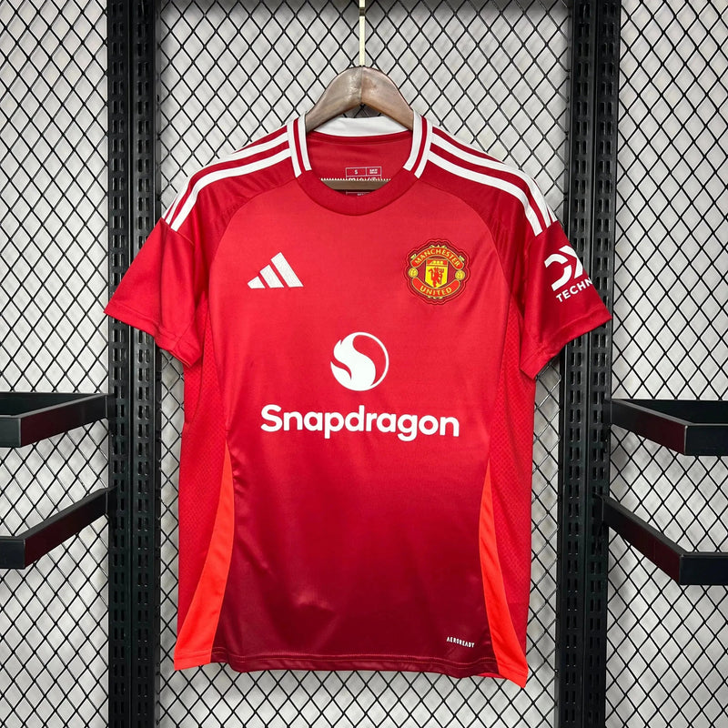 Manchester United Home Shirt 24/25 - Men's Fan Shirt Red