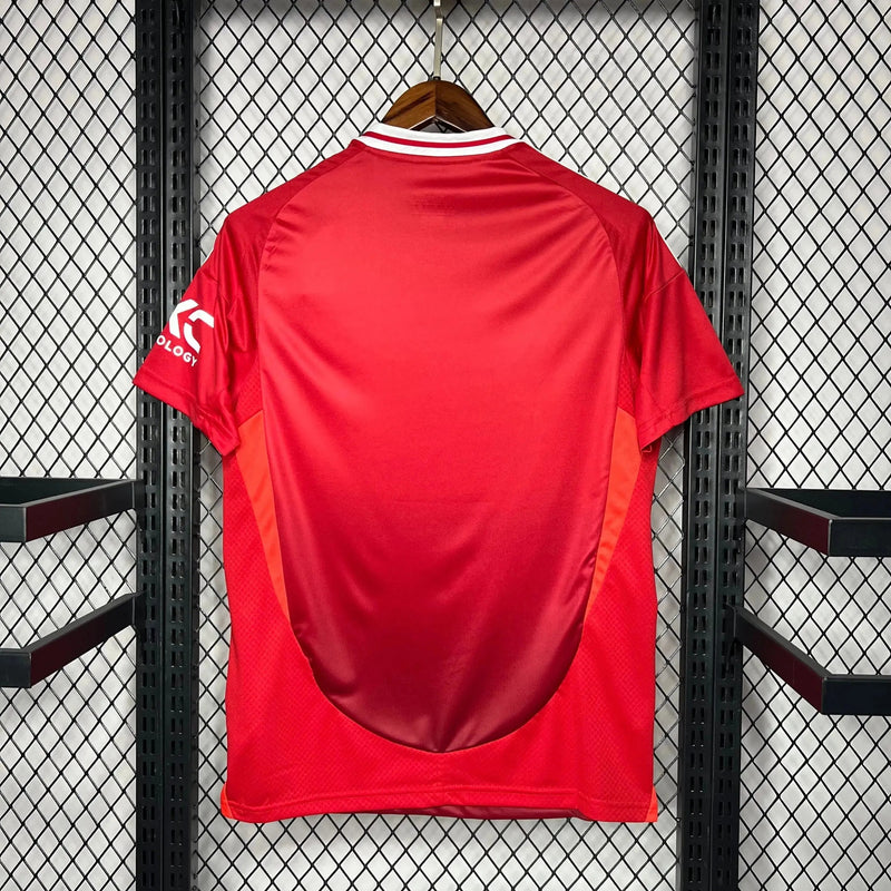 Manchester United Home Shirt 24/25 - Men's Fan Shirt Red