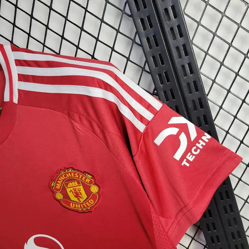 Manchester United Home Shirt 24/25 - Men's Fan Shirt Red
