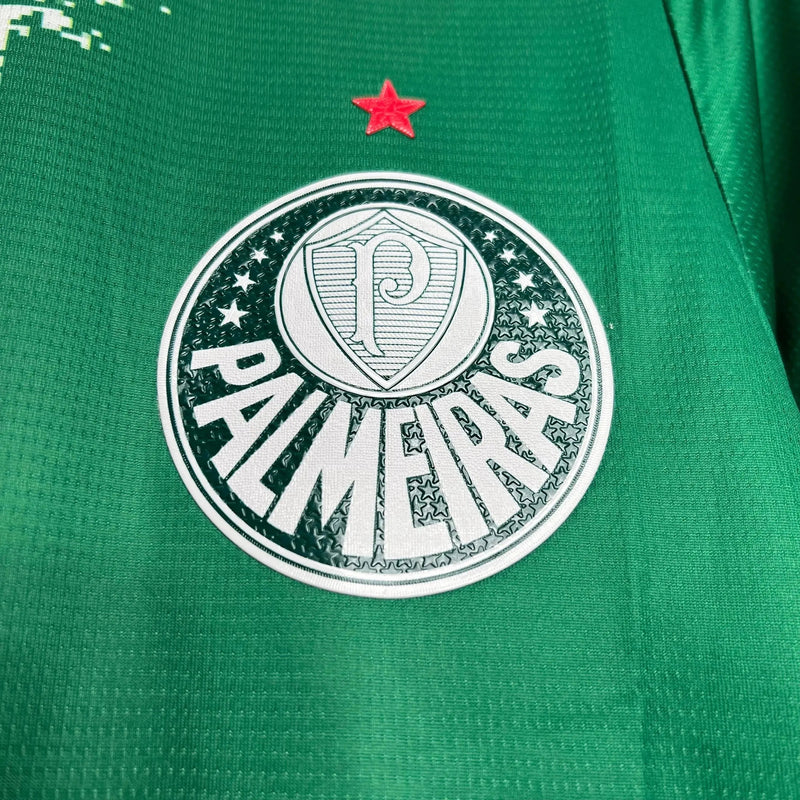 Palmeiras Environmental Edition Shirt 24/25 - Men's Fan Shirt Green Manhcada