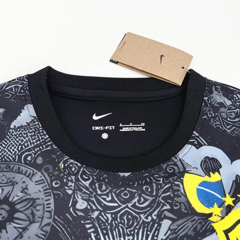 Brazil Special Edition Christ the Redeemer Shirt - Men's Fan Black