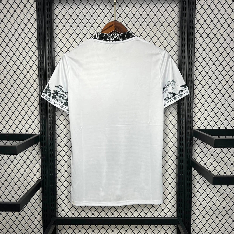 Japan Edition Uzumaki Naruto &amp; Uchiha Sasuke 24/25 Shirt - White Men's Fan Shirt
