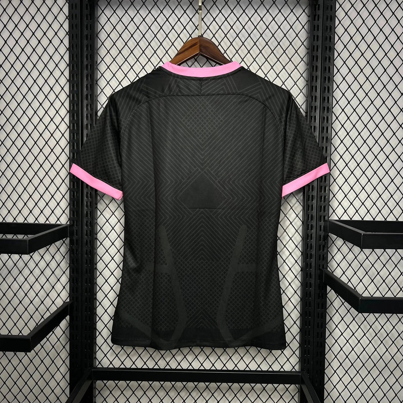 Inter Milan 24/25 Special Edition Men's Fan Shirt - Black and Pink Dragon