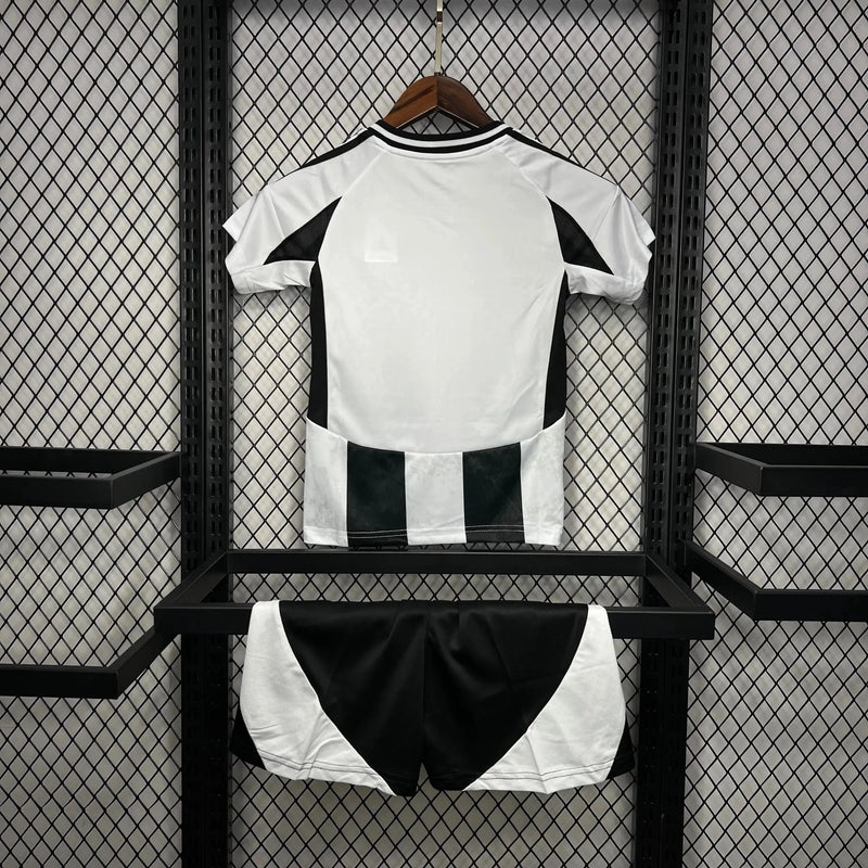 Juventus Home Shirt 24/25 - Kids Fan Shirt Black and White
