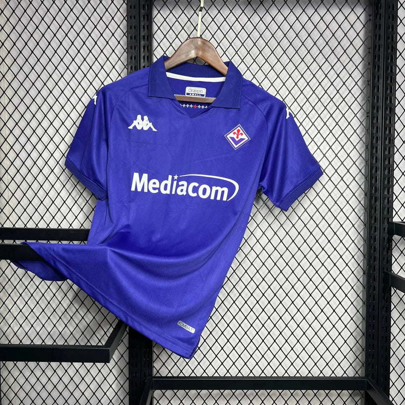 Fiorentina Home Shirt 24/25 - Men's Fan Shirt Purple