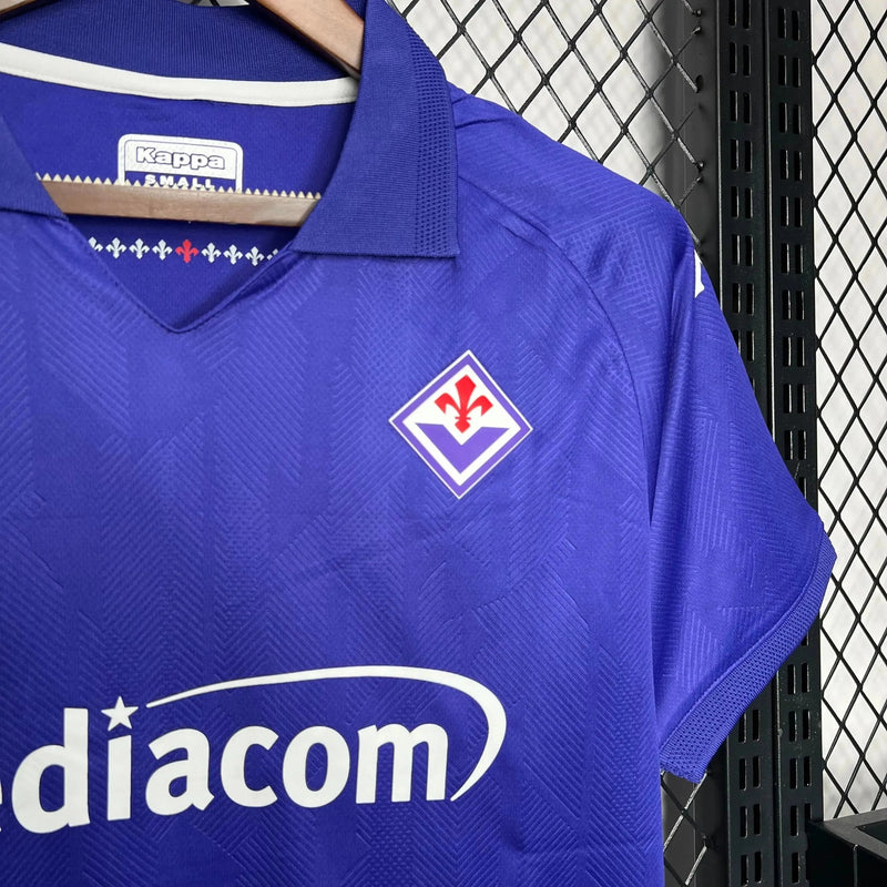 Fiorentina Home Shirt 24/25 - Men's Fan Shirt Purple