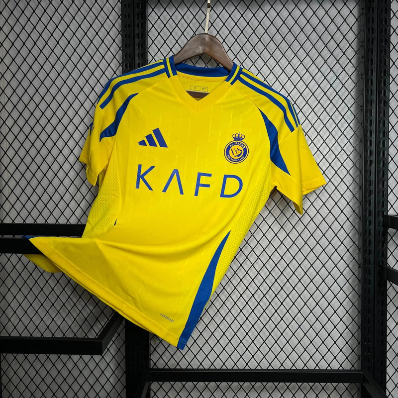 Al-Nassr Home 24/25 Shirt - Men's Supporter Yellow
