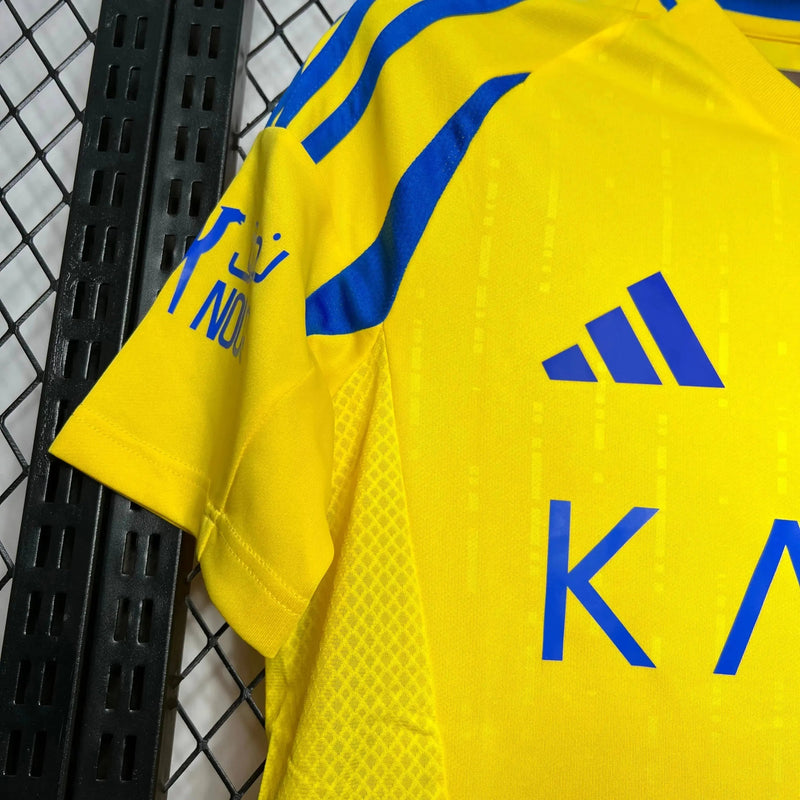 Al-Nassr Home 24/25 Shirt - Men's Supporter Yellow