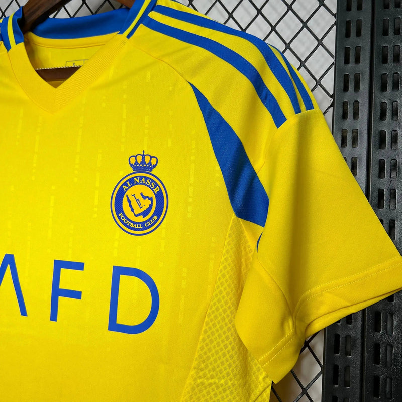 Al-Nassr Home 24/25 Shirt - Men's Supporter Yellow