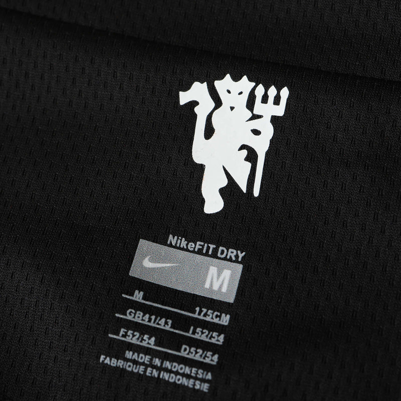 Manchester United Retro Away Shirt 2007/08 - Mens Fan Shirt - Black
