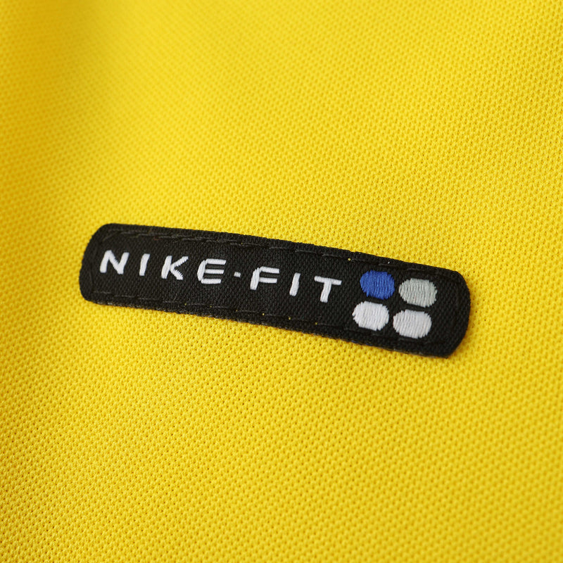 Brazil Retro Home Shirt 1998 - Men's Fan Yellow