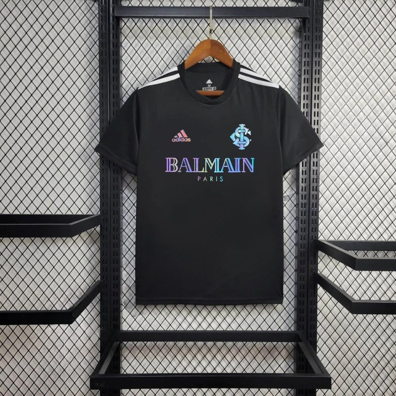 Sport Club Internacional BALMAIN Shirt - Men's Black Reflective Fan Shirt