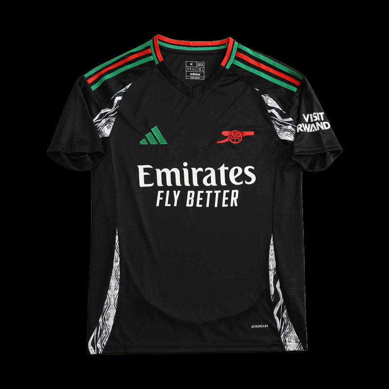Arsenal Away Shirt 24/25 - Men's Fan Shirt Black