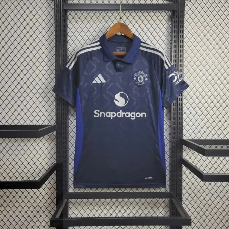Manchester United Away Shirt 24/25 - Men's Fan Dark Blue
