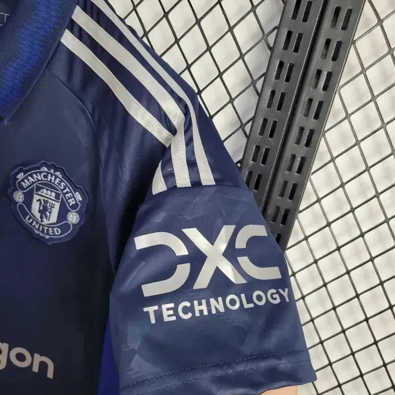 Manchester United Away Shirt 24/25 - Men's Fan Dark Blue