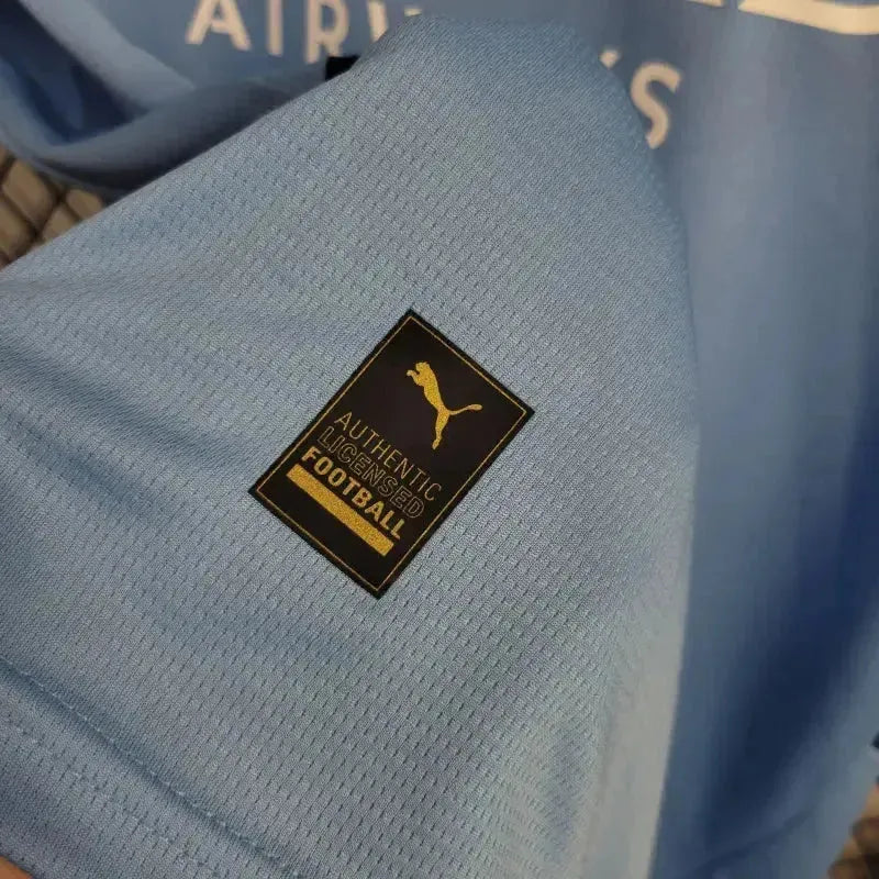 Manchester City Home Shirt 24/25 - Men's Fan Shirt Blue