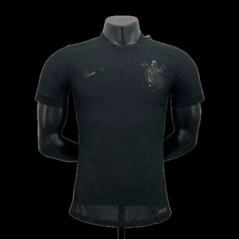 Timão Away Shirt 24/25 - Men's Player Black + Sponsorships