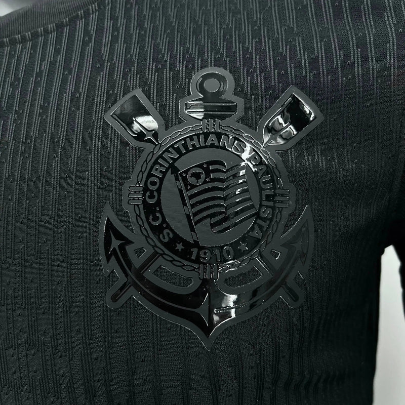 Timão Away Shirt 24/25 - Men's Player Black + Sponsorships