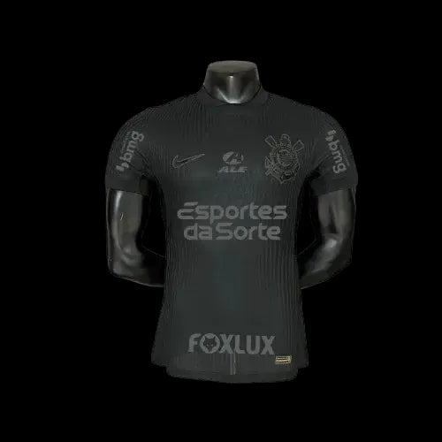 Timão Away Shirt 24/25 - Men's Player Black + Sponsorships