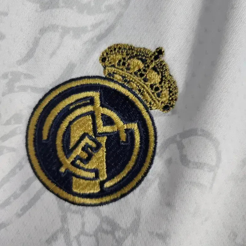 Real Madrid Chinese Dragon 22/23 Shirt - Men's White Fan Shirt