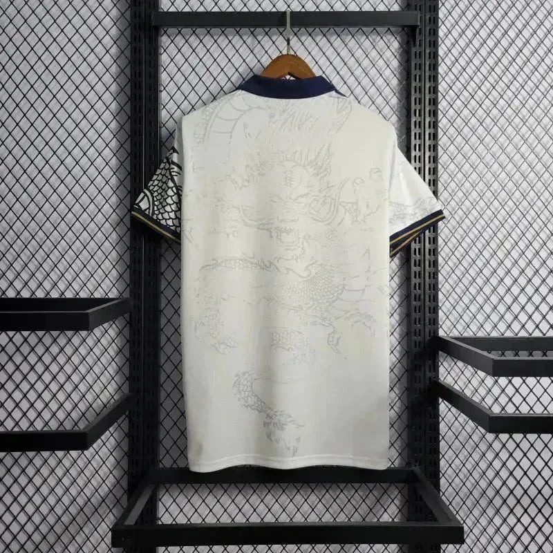 Real Madrid Chinese Dragon 22/23 Shirt - Men's White Fan Shirt