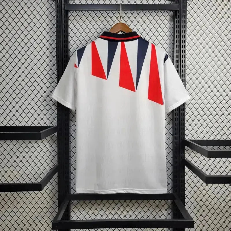 England Retro Home Shirt 1992 - Mens White Fan Shirt