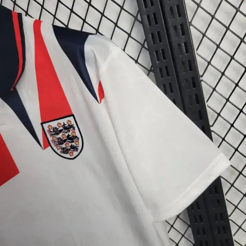 England Retro Home Shirt 1992 - Mens White Fan Shirt