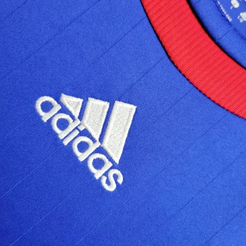 France Retro Home Shirt 2006 - Men's Fan Shirt Blue